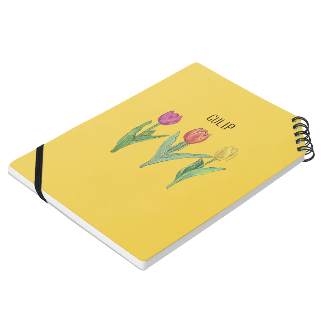 ﾆｼｻｺ ﾒｲのTULIP Notebook :placed flat