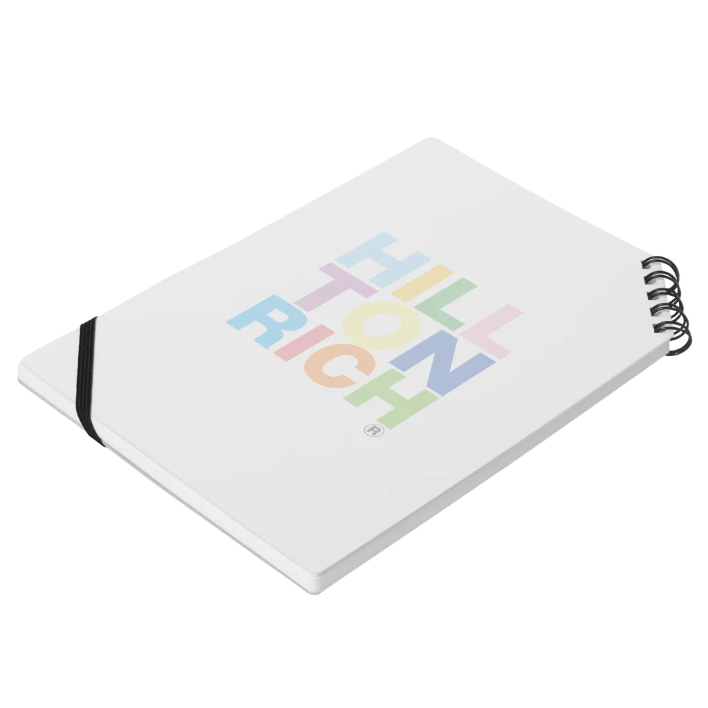 HILLTONRICHのHIRRTON RICH 公式アイテム Notebook :placed flat