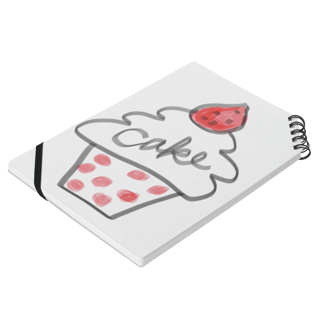 Awesomeness kor shopのカップケーキ Notebook :placed flat