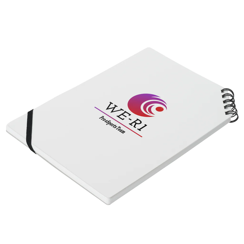 Pro eSports TeamのWE-R1 Fan Series 1st Edition  Notebook :placed flat