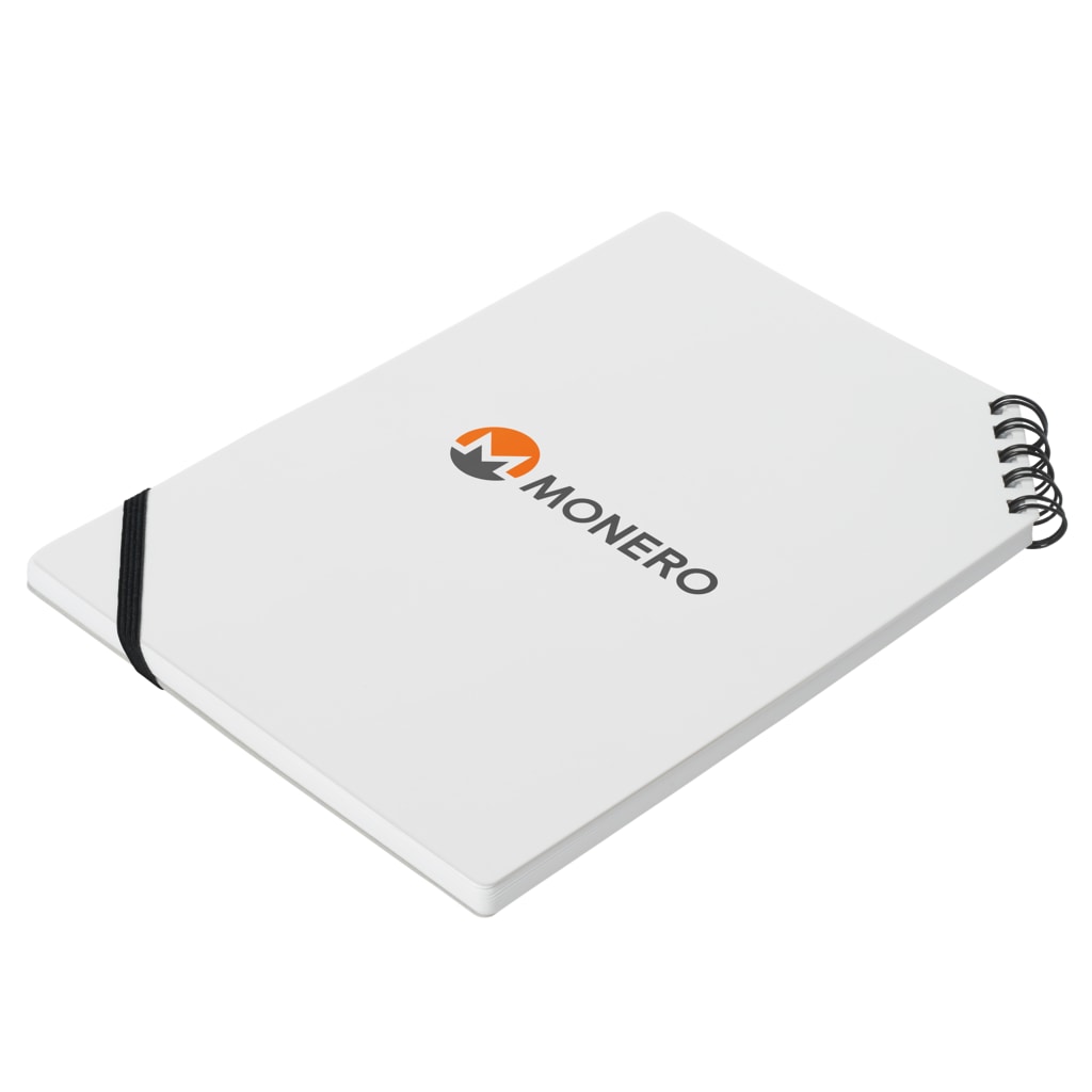 OWLCOIN ショップのMonero モネロ Notebook :placed flat