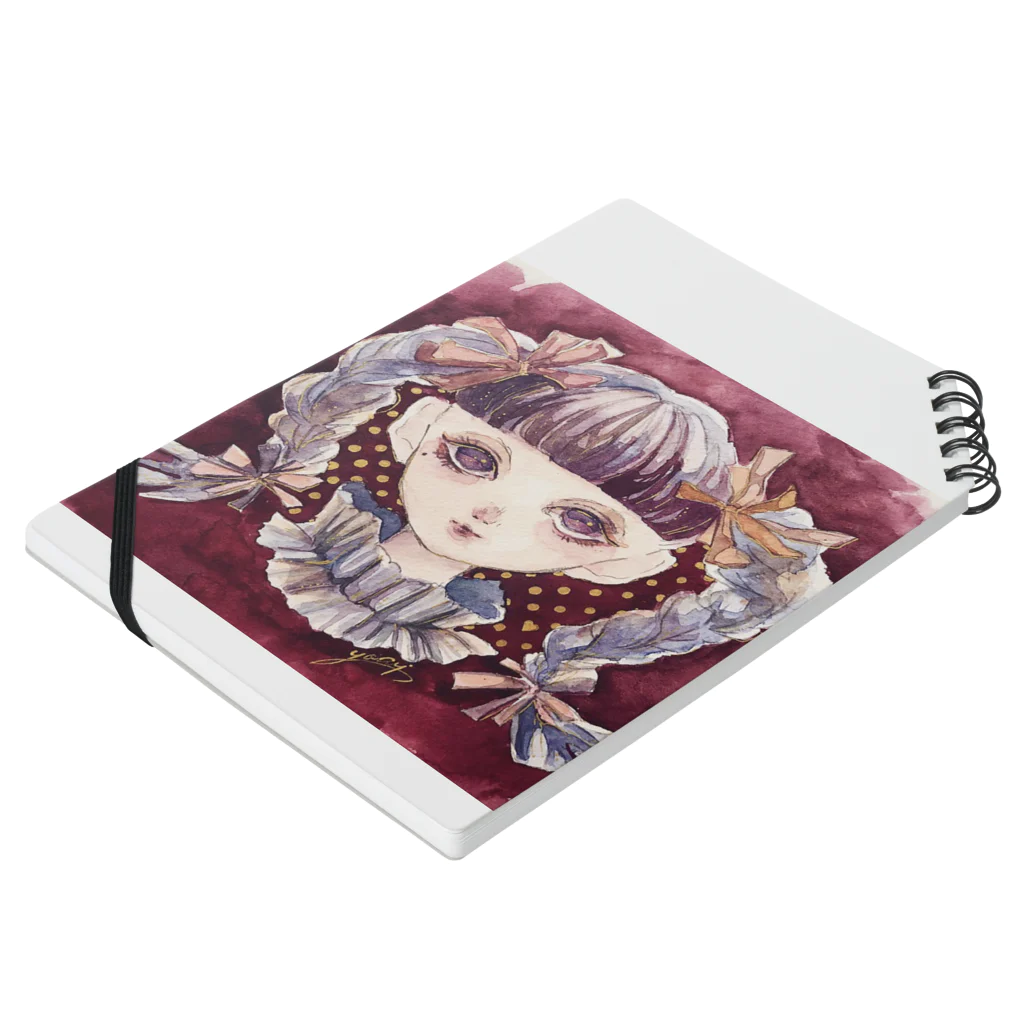 よらい -yorai-のValentine Girl Notebook :placed flat