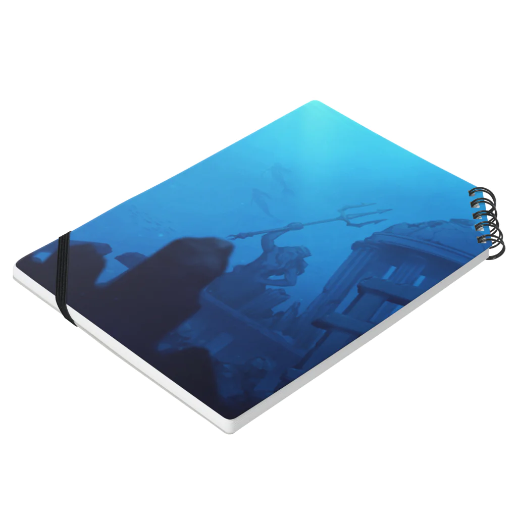 滲裏　フミの海底 Notebook :placed flat