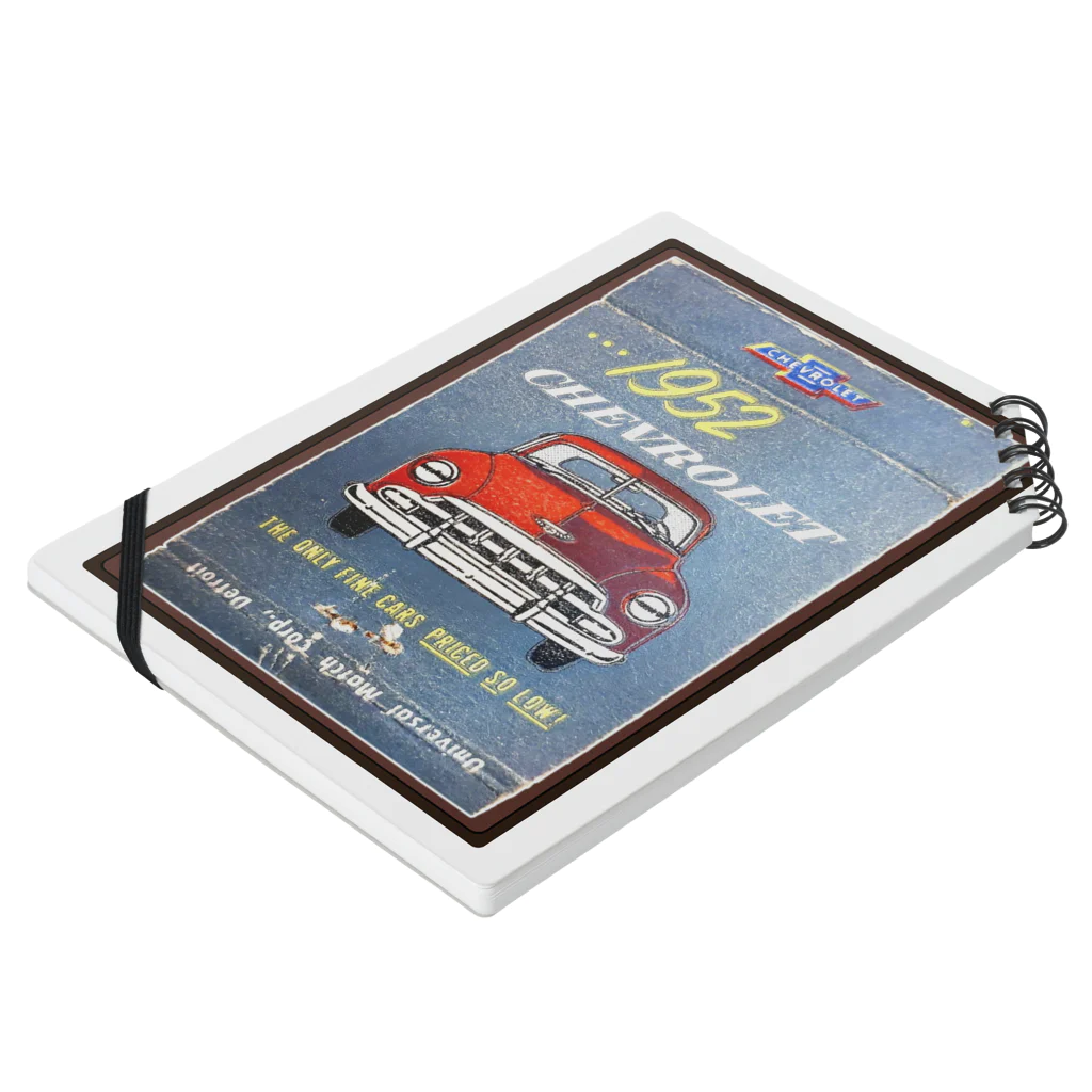 ★Rusteez★ by shop cocopariの1952 CHEVROLET Notebook :placed flat