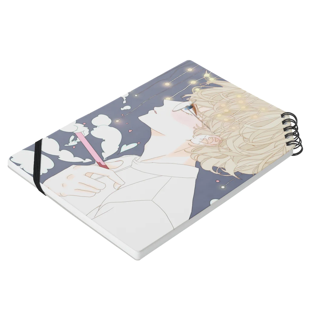 ＠PUNIxPUNIの「love at first sight」 Notebook :placed flat