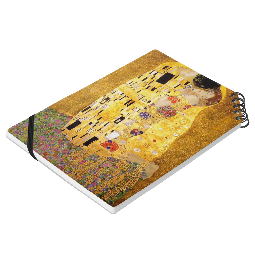 Art Baseのグスタフ・クリムト / 接吻 / 1908 /The Kiss / Gustav Klimt Notebook :placed flat