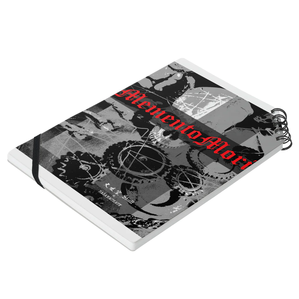 LUNARHOLIC STOREの[大友窯SkullxBASARACRACY]#02「十字」 Notebook :placed flat