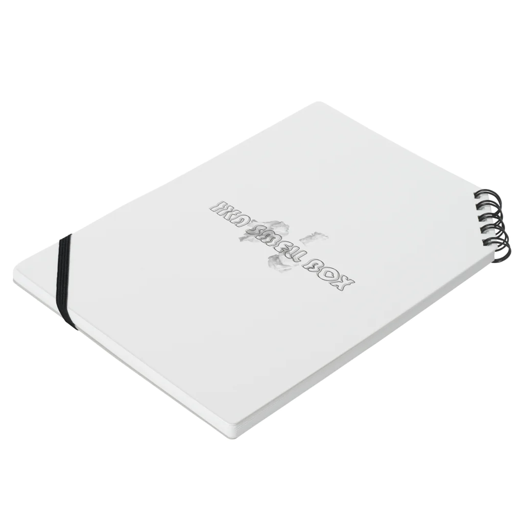 イラスト★令太朗の『IKA SMELL BOX』 Notebook :placed flat