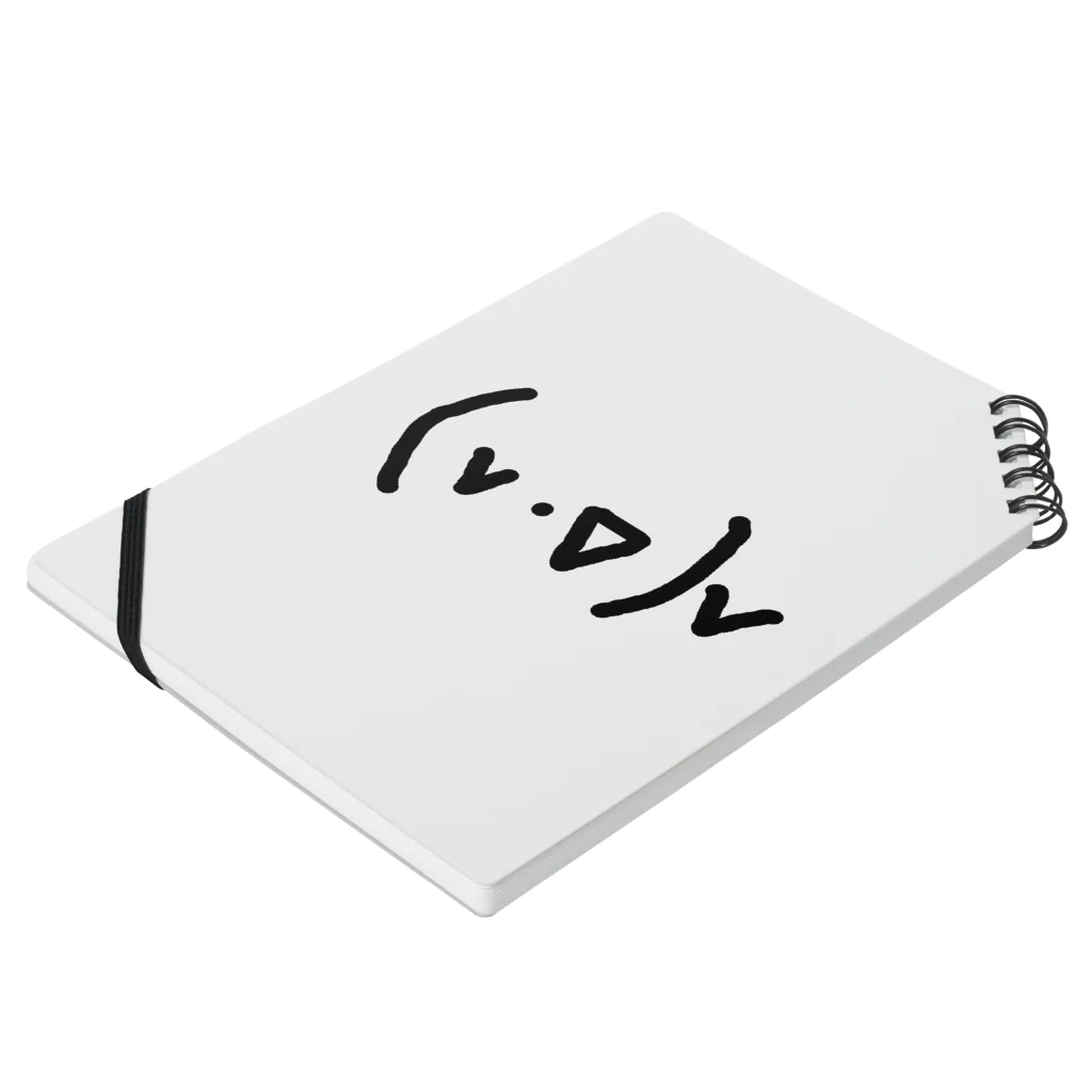 ぽのなびえちゃん(v •∇)v Notebook :placed flat