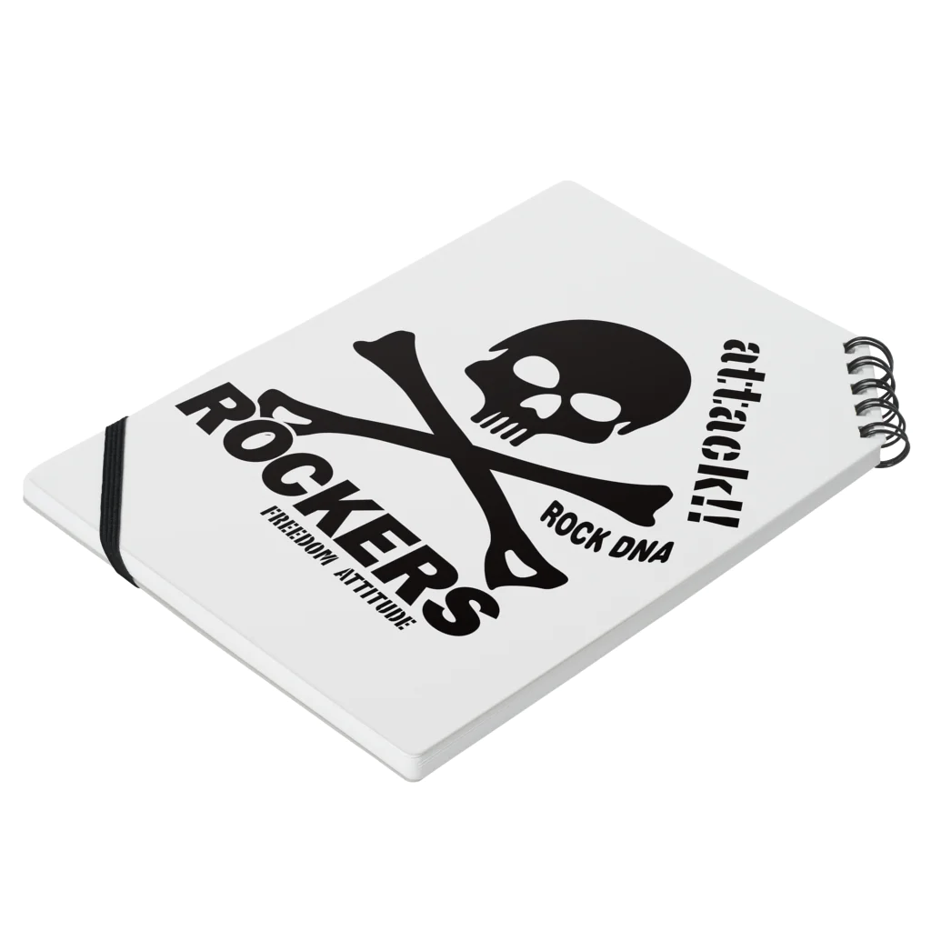 JOKERS FACTORYのROCKERS Notebook :placed flat