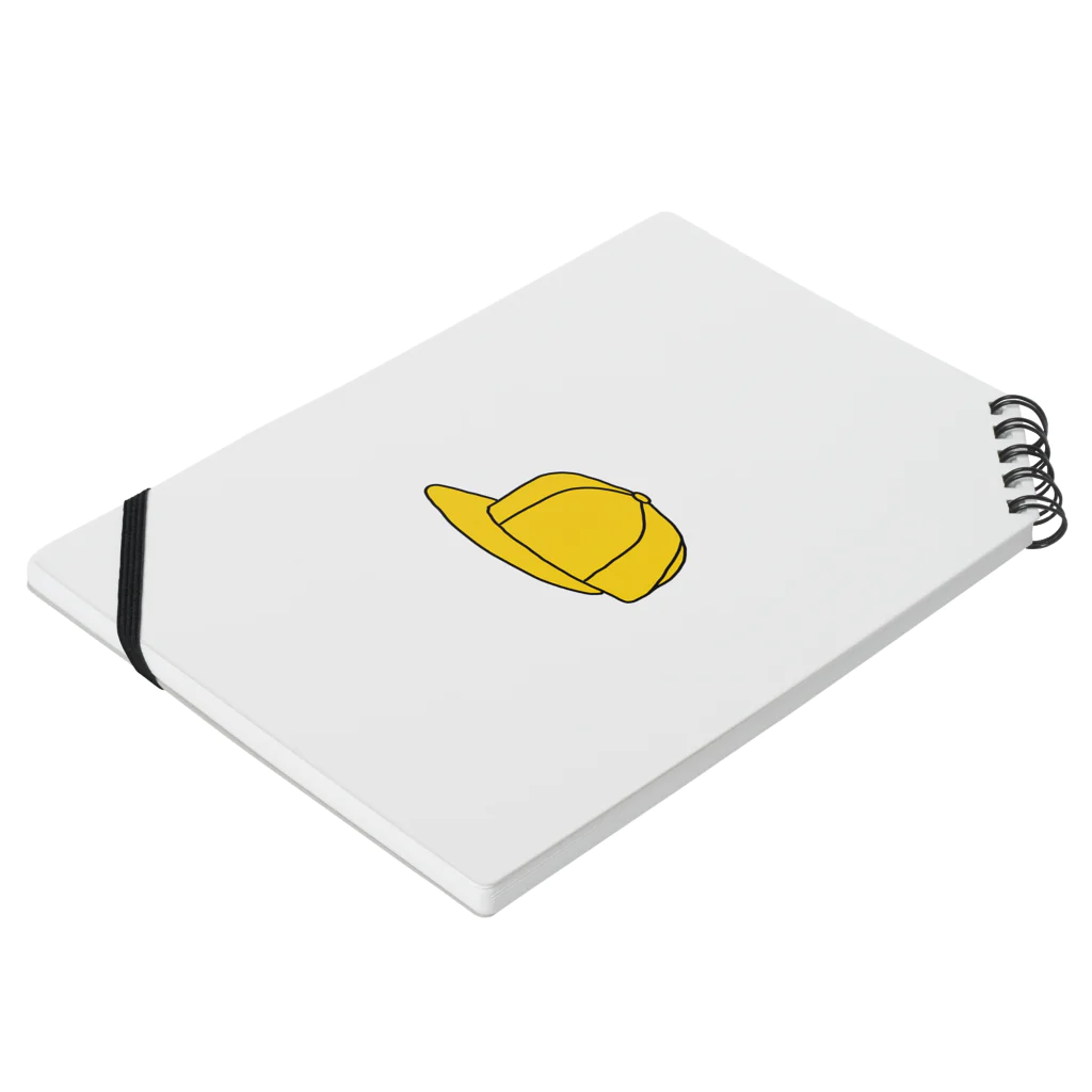 ブロッコリーの黄色い帽子 Notebook :placed flat