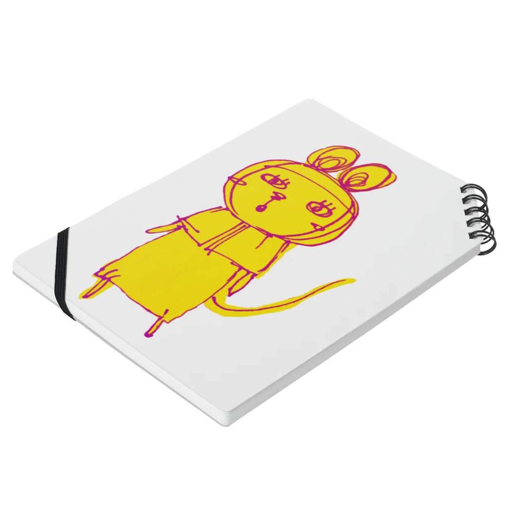 パンダステルス支店のパンダマウス頭巾　雑な変身(怒り少なめ） Notebook :placed flat