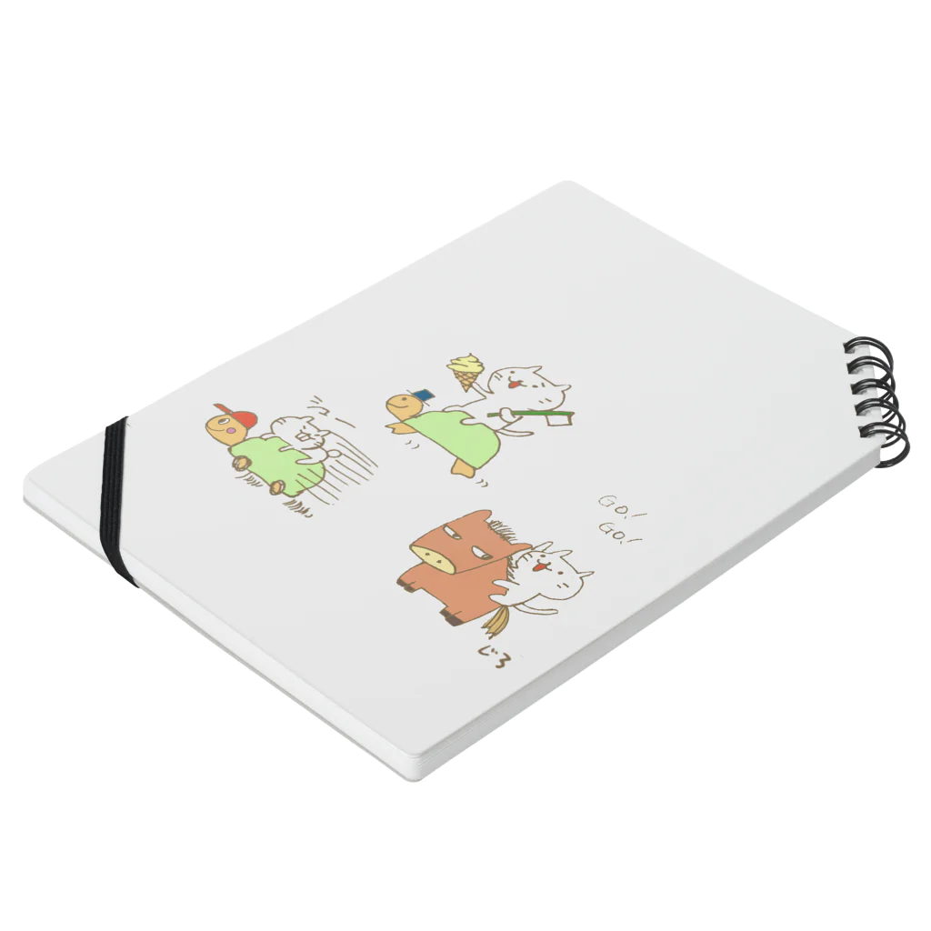 Hello Happy Catの遠足GO GO！ Notebook :placed flat