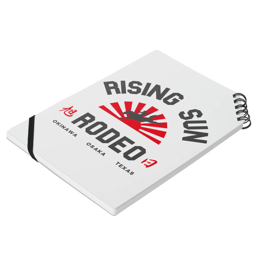 RisingSunRodeoのライジングサン・ロデオSPORT Notebook :placed flat