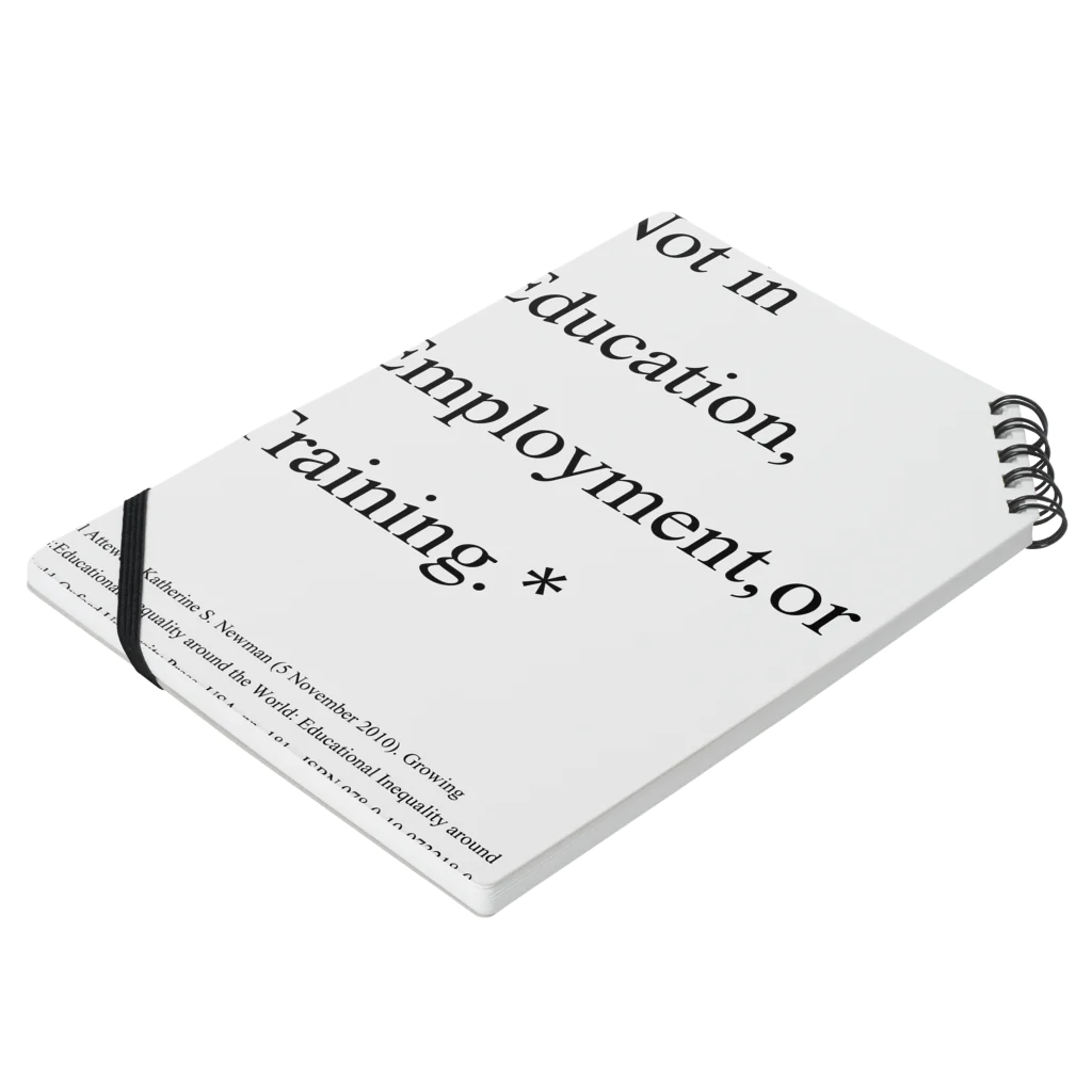 カバの木のNEET定義 Notebook :placed flat