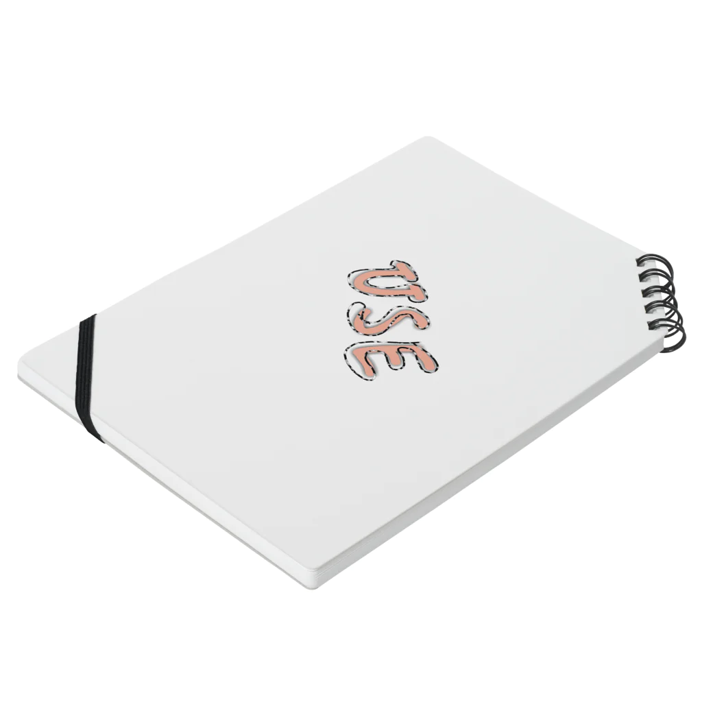 くず入れの中のくず入れのUSE IT! Notebook :placed flat