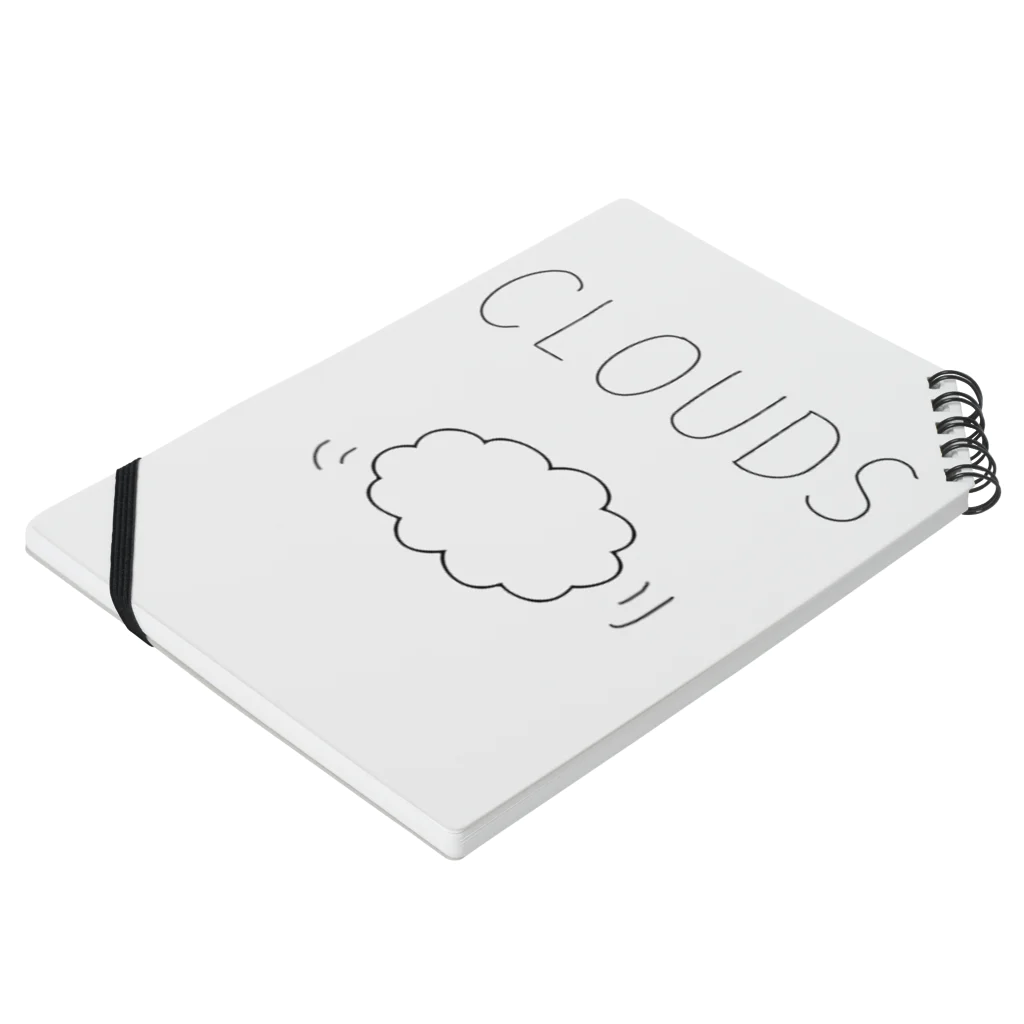 Hugki!!のCLOUDS Notebook :placed flat