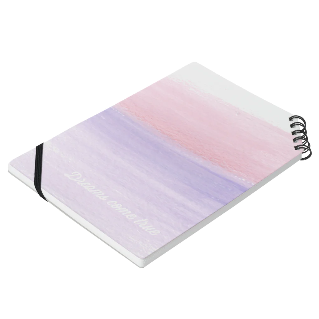 kinuka shopのDREAM NOTE Notebook :placed flat