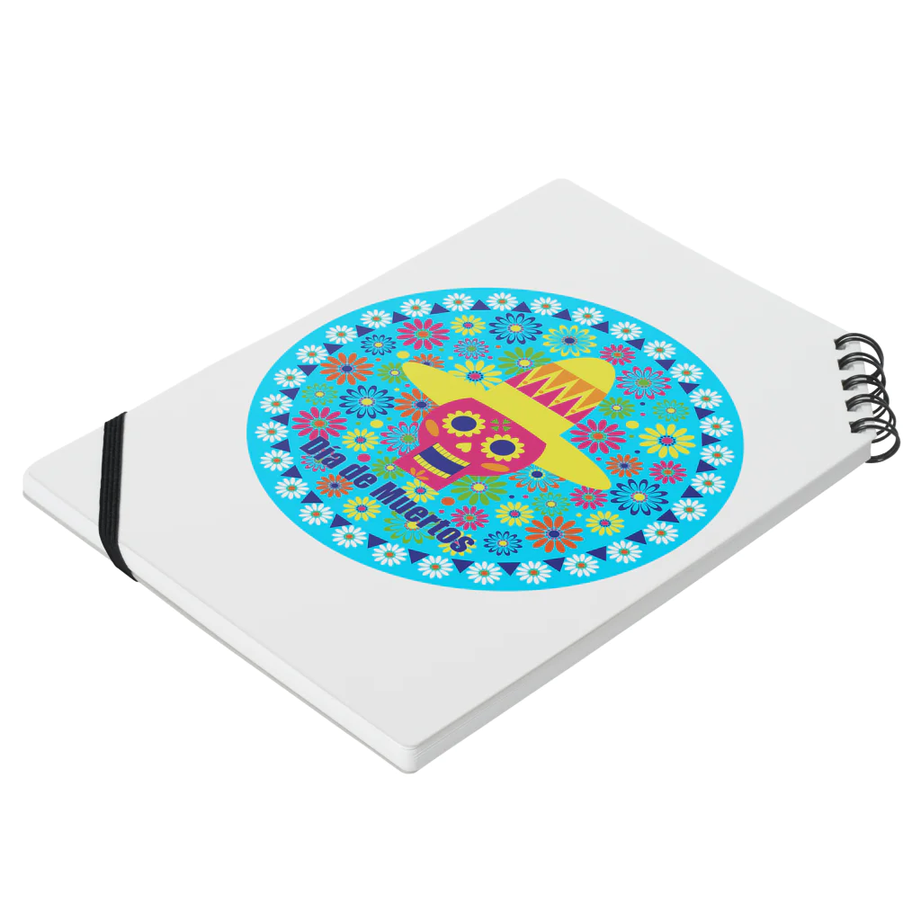 フカツ マリエのDay of the dead 1 Notebook :placed flat