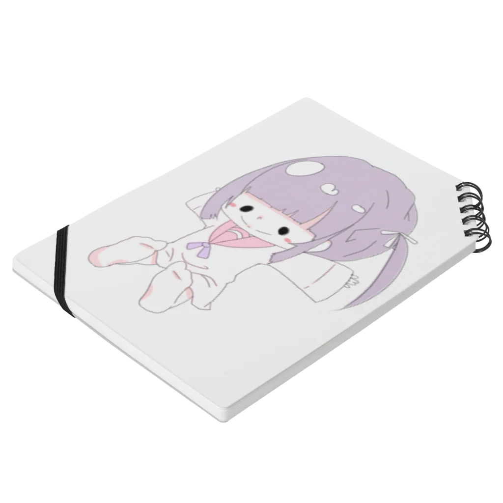 よもぎのyuru Notebook :placed flat