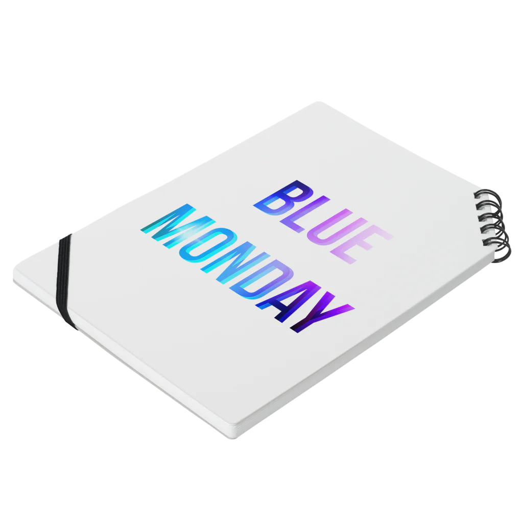 秀美のBLUE MONDAY ノートの平置き