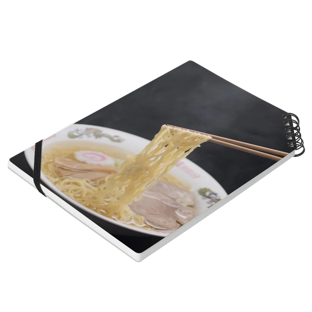 simoneの塩ラーメン Notebook :placed flat