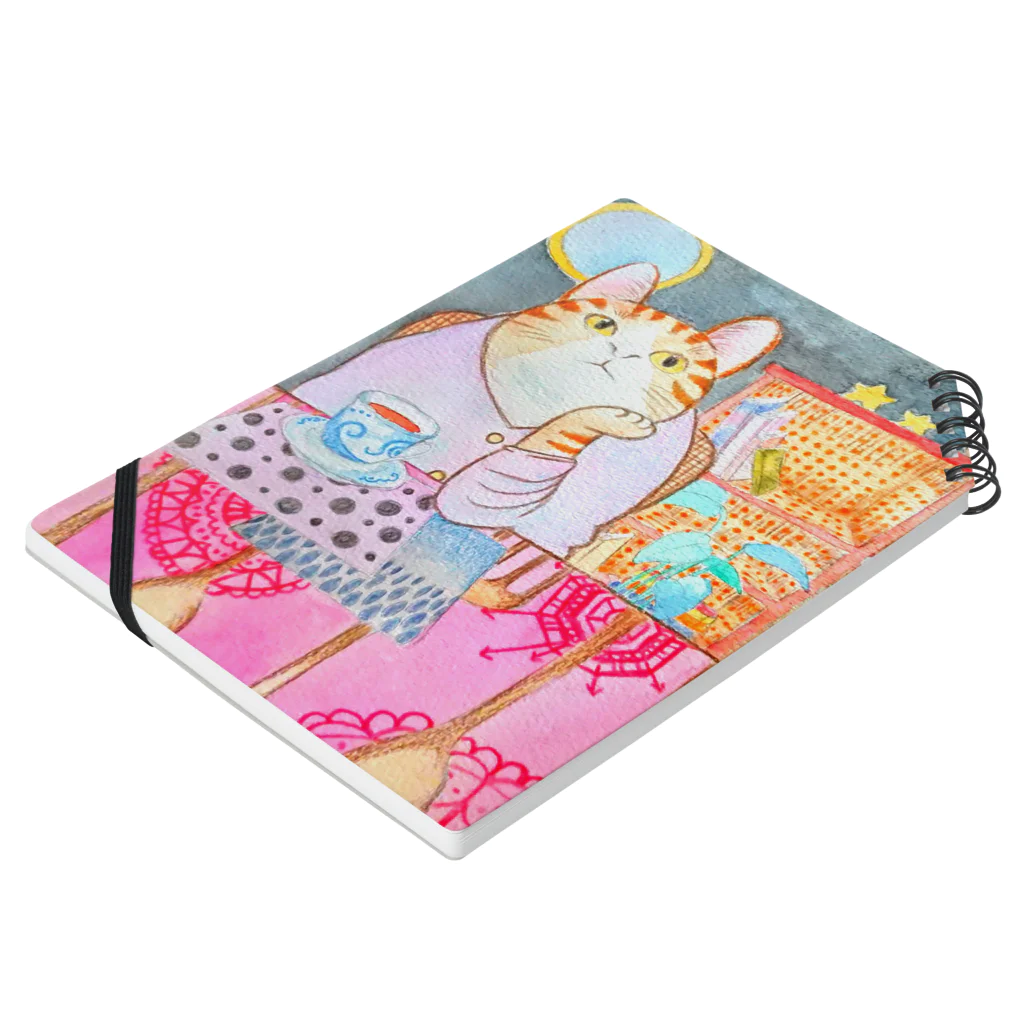 駄菓子工房のリラックス Notebook :placed flat