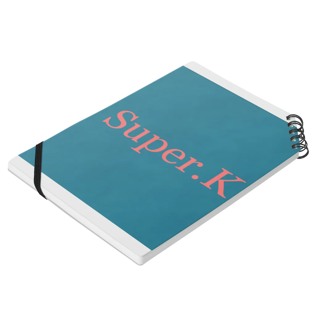 Super.KのSuper.K Notebook :placed flat