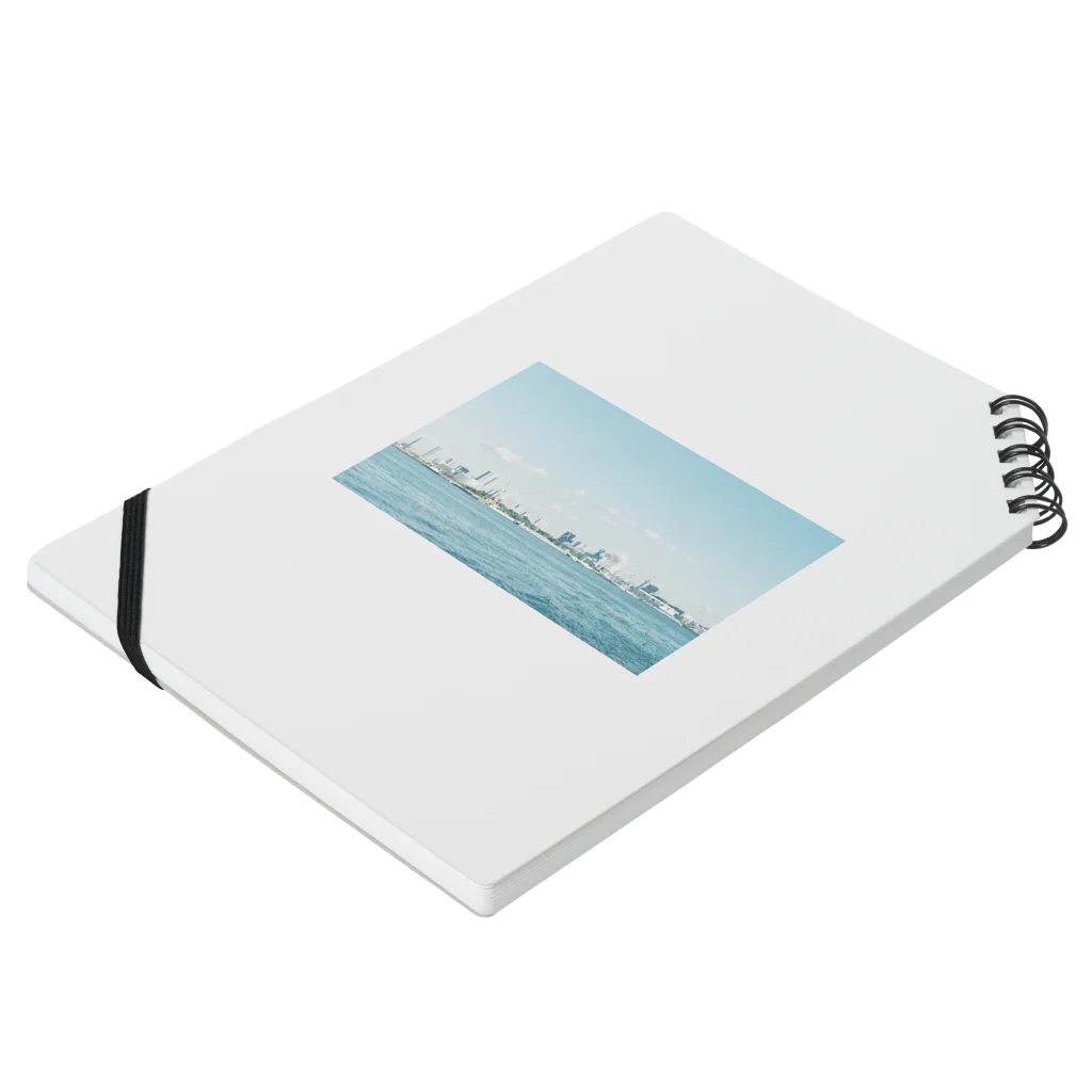 kitaのblue marine Notebook :placed flat