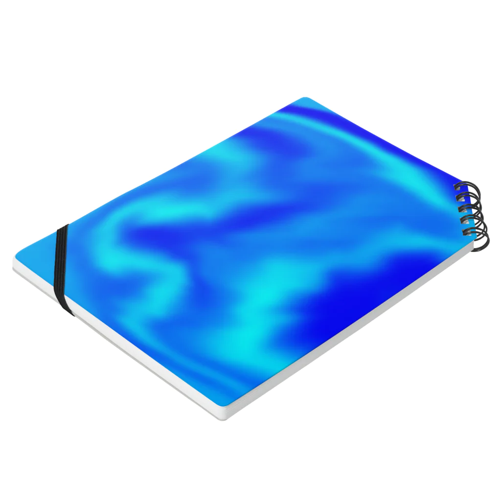 An-nyanの水色🔹🔷🔹 Notebook :placed flat