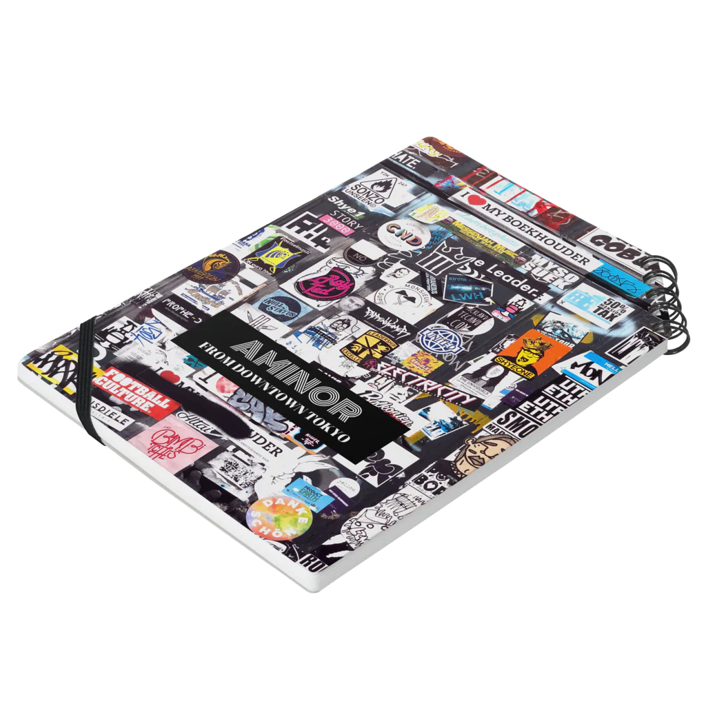 AMINOR (エーマイナー)のWall Stickers Notebook :placed flat