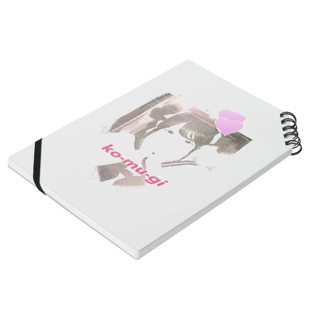 ミミオレコードのkomugi Notebook :placed flat