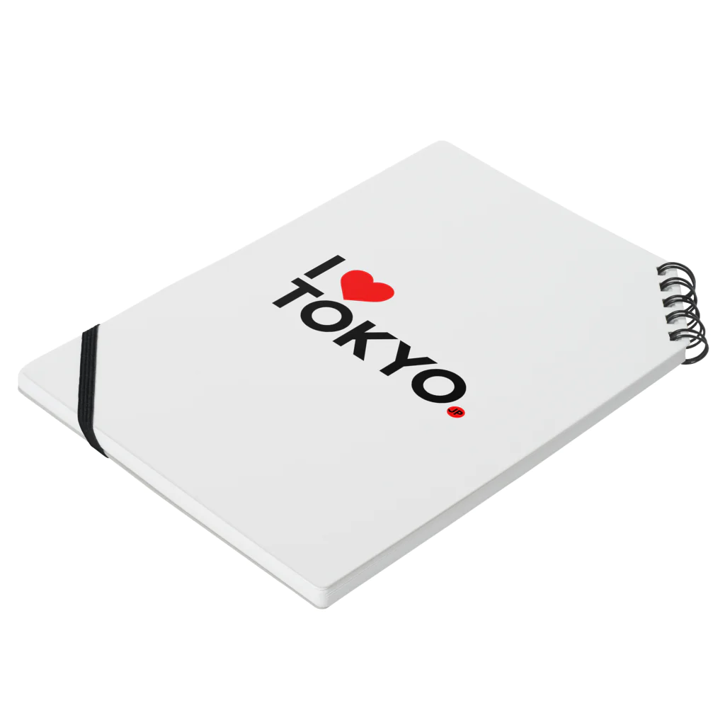 ilovetokyo.jpのilovetokyo ノートの平置き