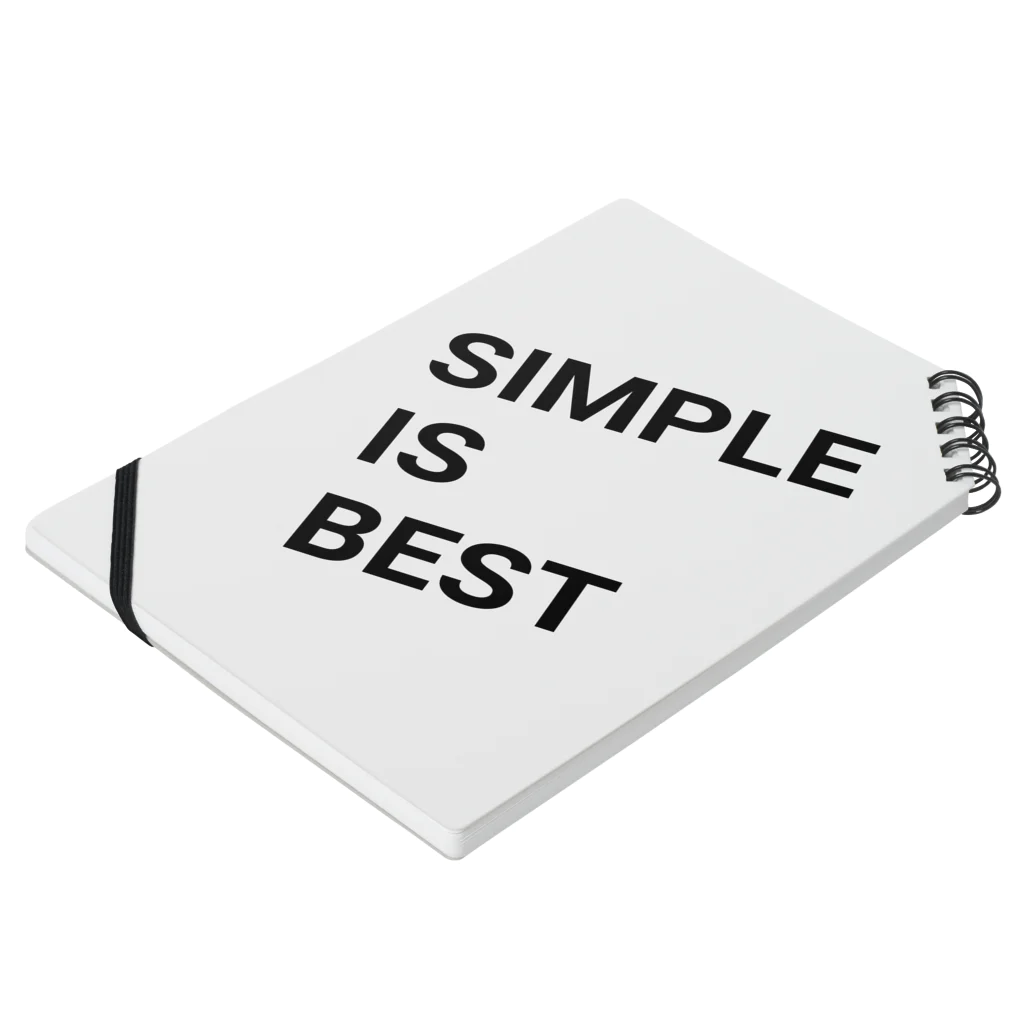 NEXT21のSIMPLE IS BEST Notebook :placed flat