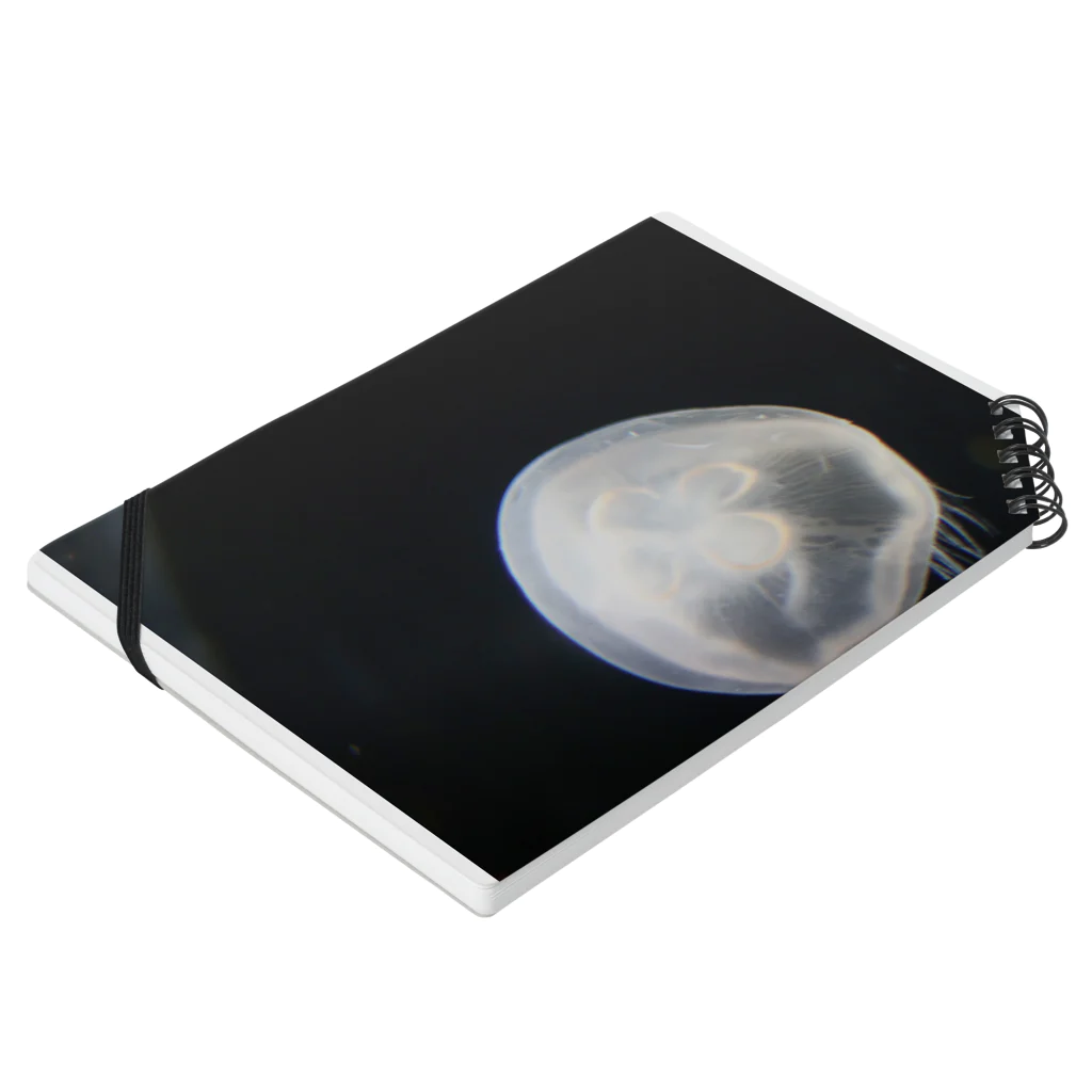 STK.0000の swimming moon Notebook :placed flat