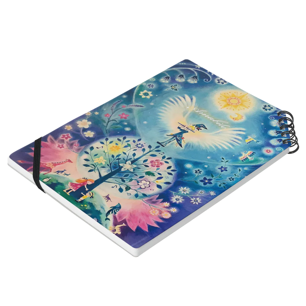 kazuyo online store【suzuri】　　　　　　　　　　　　　　　　　　　　　　　　　　　　　　　　　　　　　　　　　　　　　　　　　　　　　　　　　　　　　　　　のAmabile Notebook :placed flat