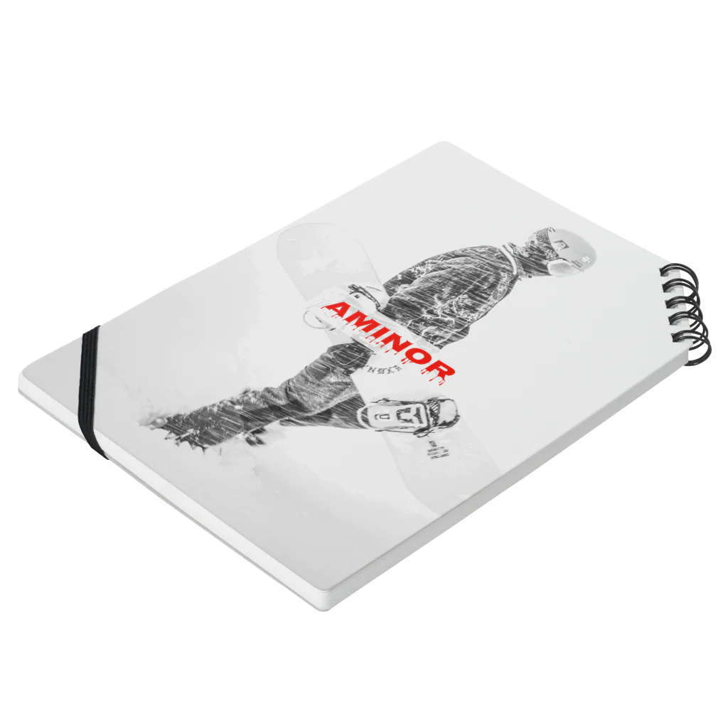 AMINOR (エーマイナー)のSNOWBOARDER Notebook :placed flat