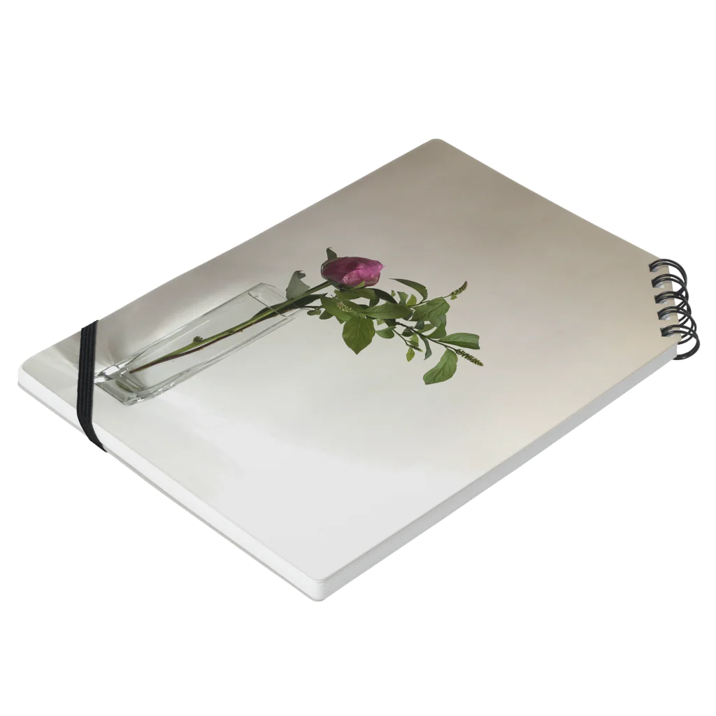 Shuwa Flowers Designのflowers⑤ Notebook :placed flat