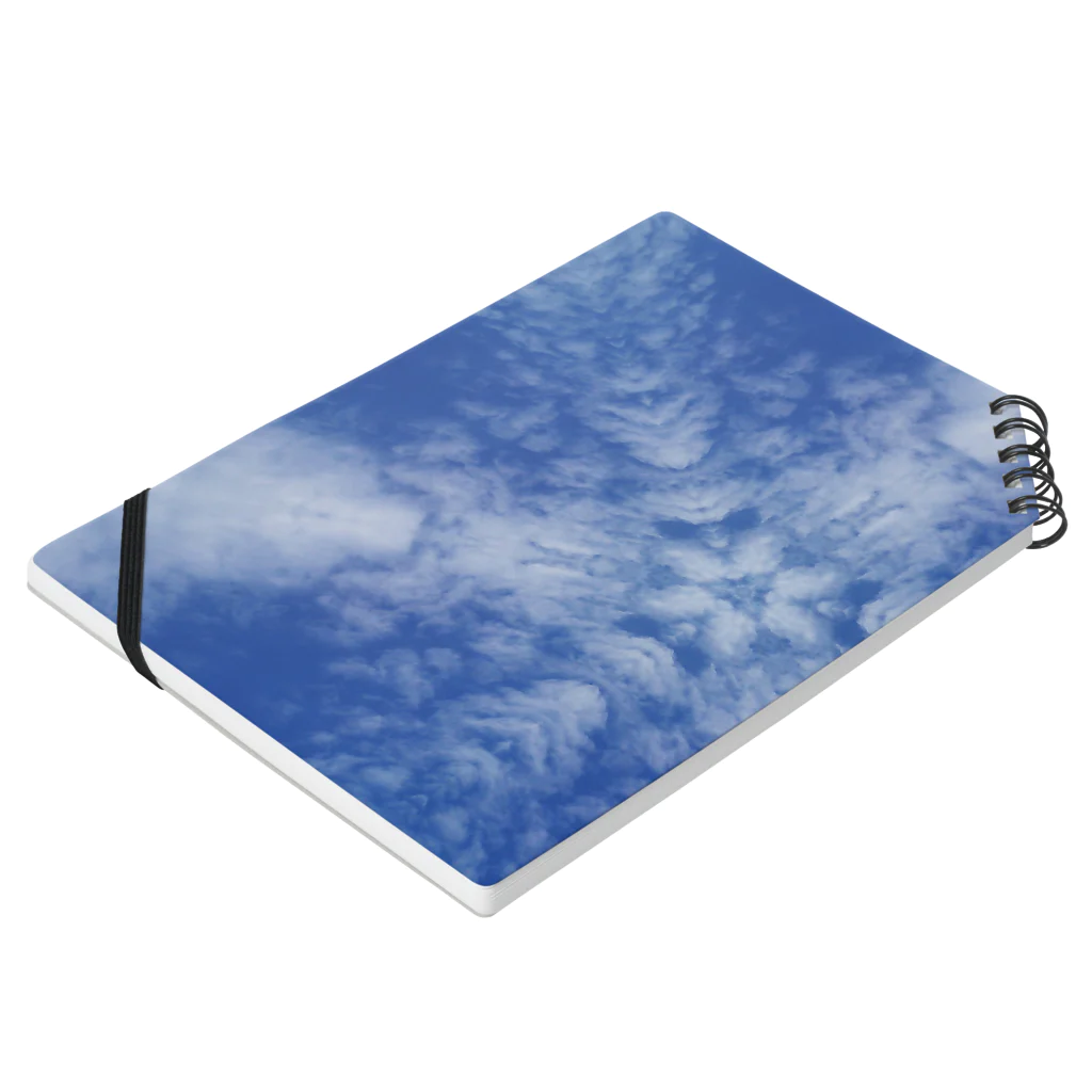momenkoTWの Pattern of clouds 01 Notebook :placed flat