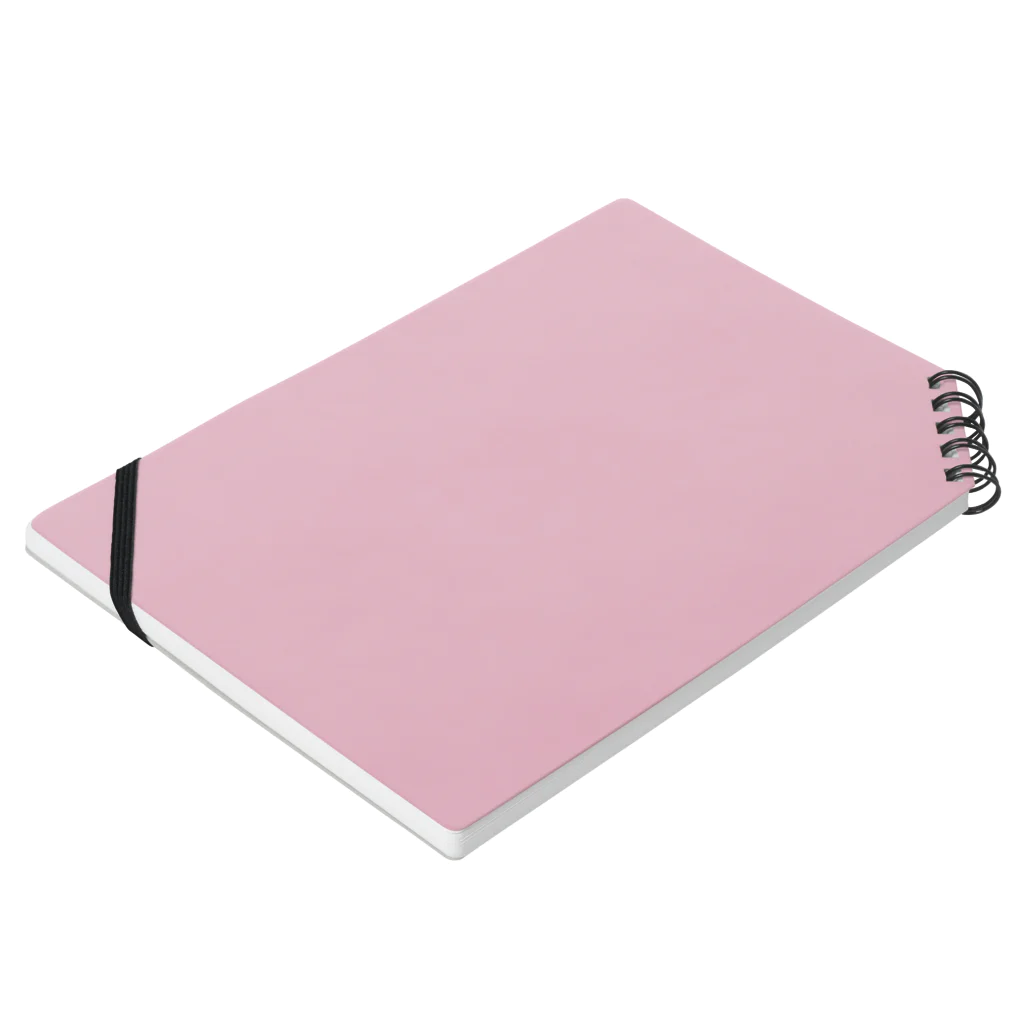 hueの日本の伝統色 0014 撫子色 なでしこいろ Notebook :placed flat
