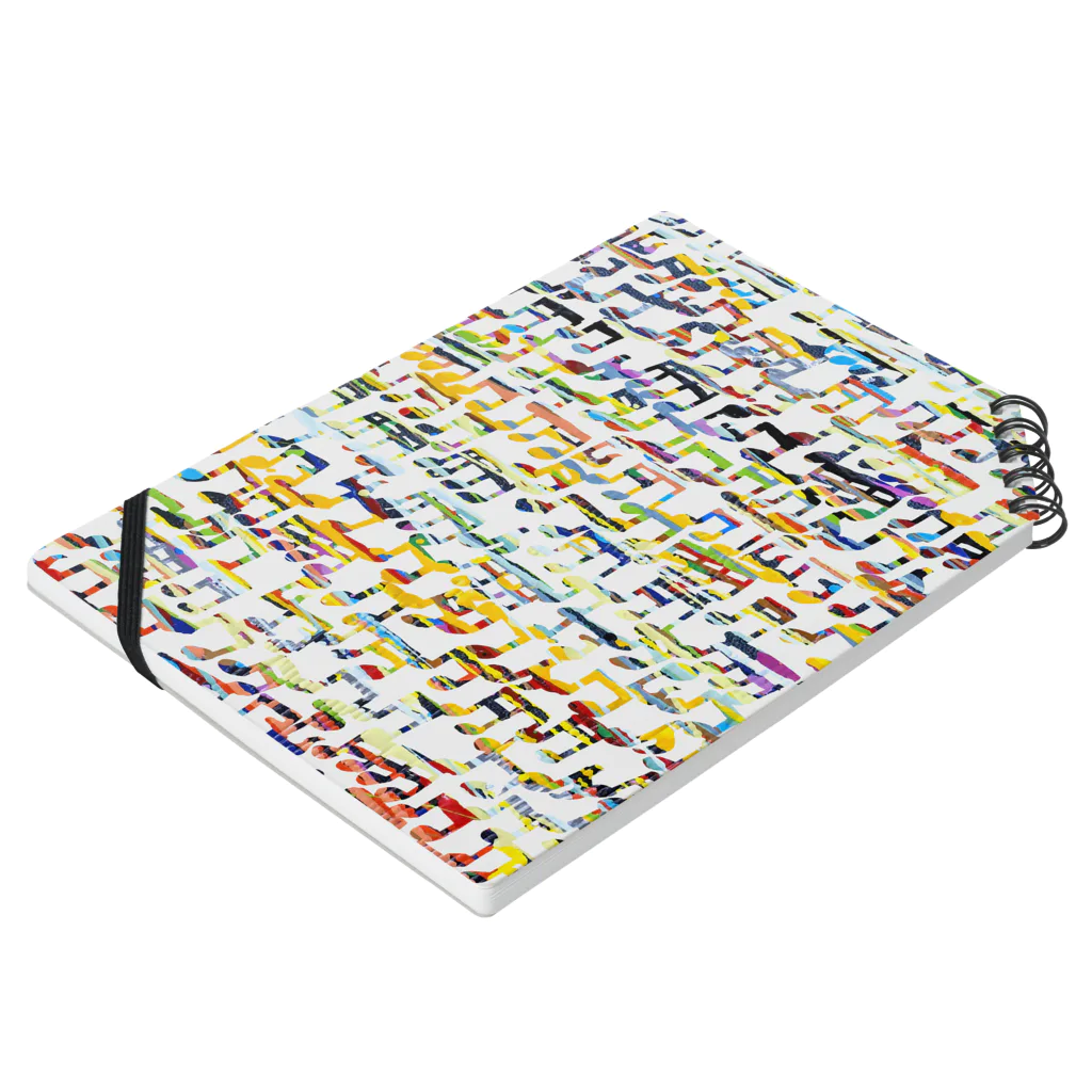 otoshimono-music shopのcolorful music Notebook :placed flat