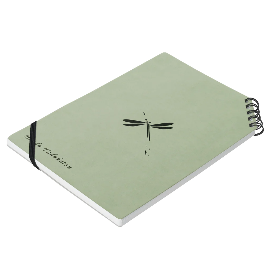 あきつ堂の蜻蛉 Notebook :placed flat