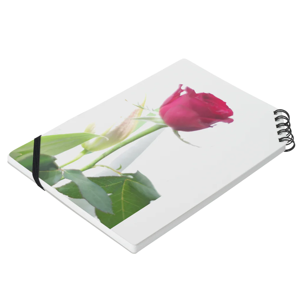 007f89_8の薔薇 Notebook :placed flat