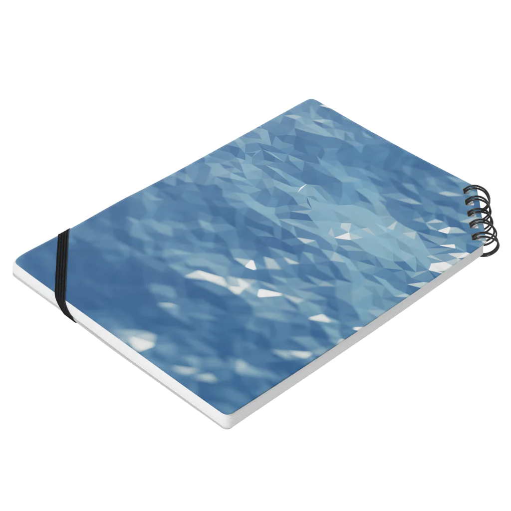 YosumiのPolygonal Landscape Notebook :placed flat