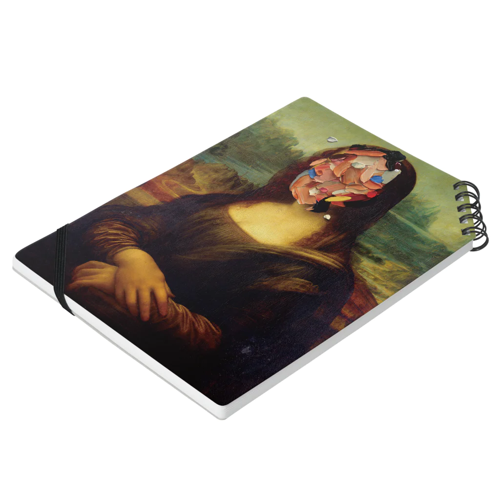 TAKETO KOSHINOのBREAK MONA-LISA Notebook :placed flat