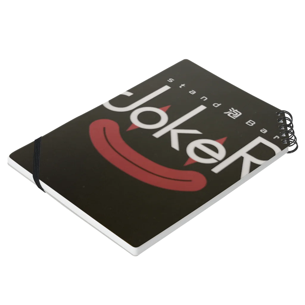 Joker_shimbashiのジョーカーくん Notebook :placed flat