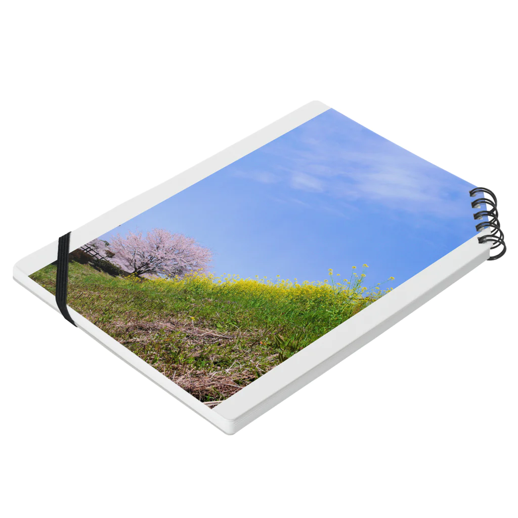 臥龍の桜5 Notebook :placed flat