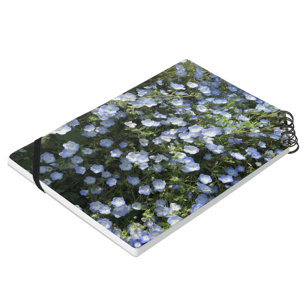 Berry`s BerryのLove Nemophila Notebook :placed flat