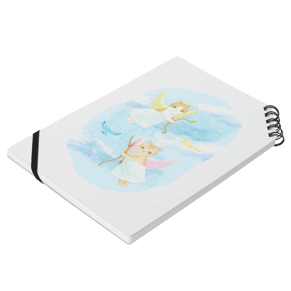 械海の猫の天使たち2 Notebook :placed flat