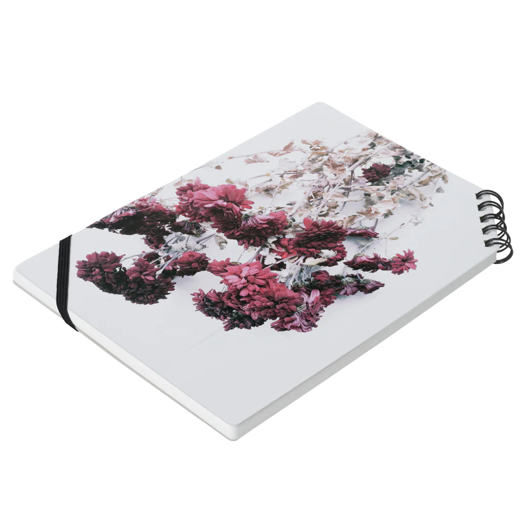 kanraku42の寒菊 Notebook :placed flat